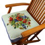 Aberto Design Cojín Lujoso YM1071, 50% Algodón/50% Poliéster, 42x42 cm, Suave y Cómodo para Decoración del Hogar